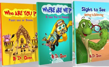 3books 3 Dr. Qooz books